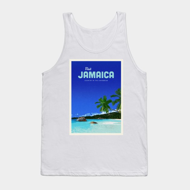 Visit Jamaica Tank Top by Mercury Club